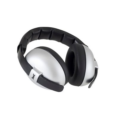 Silver EM013 Front Baby Banz - Banz Hearing Earmuffs