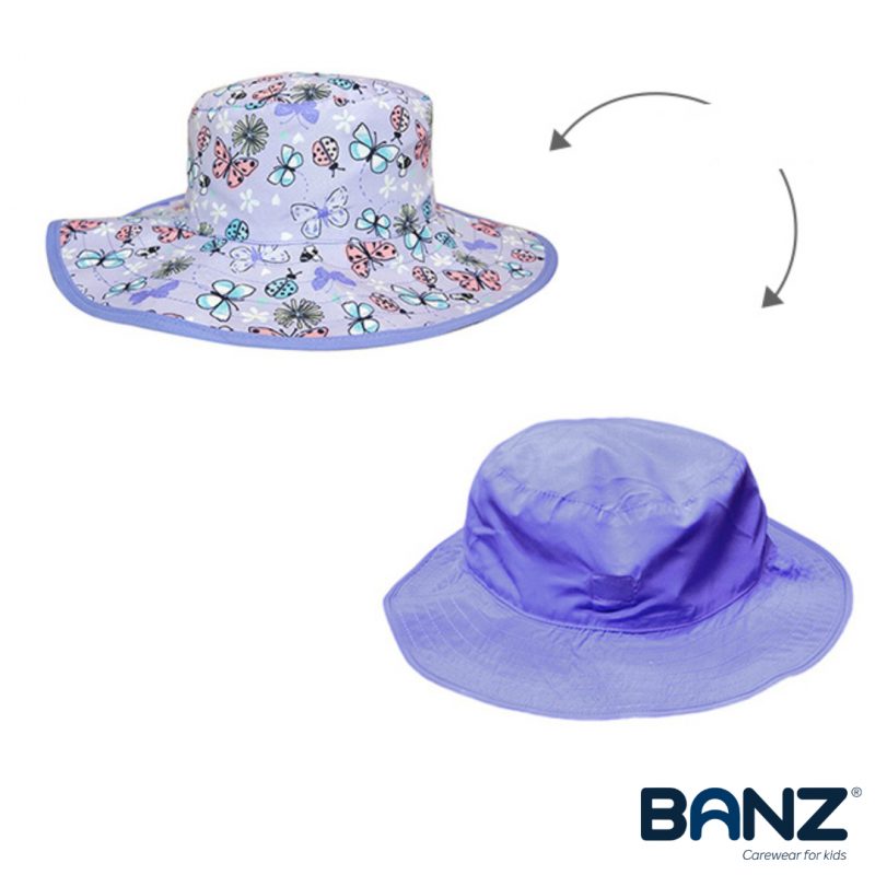 Butterfly Reversible Banz Hat for Kids and Babies Baby Banz Africa